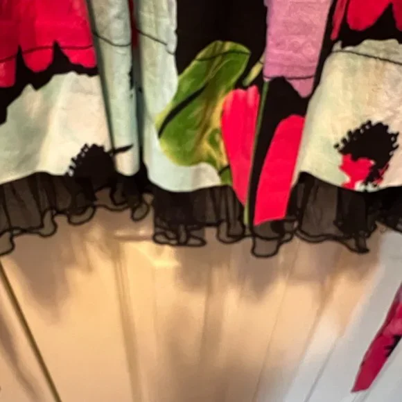 Womens Summer Flower Dress - Picture 2 of 3